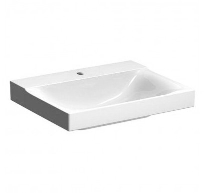 Geberit Xeno2 wastafel 60cm met kraangat wit