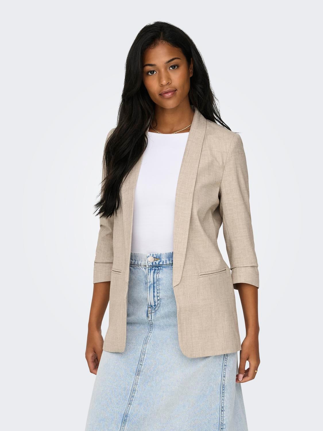 ONLELLY Blazer White Pepper