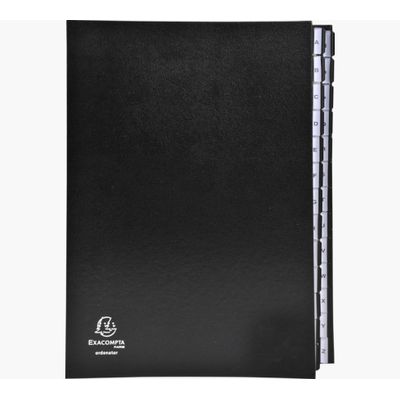 Exacompta Ordonator - Trieur alphabétique 26 positions - noir