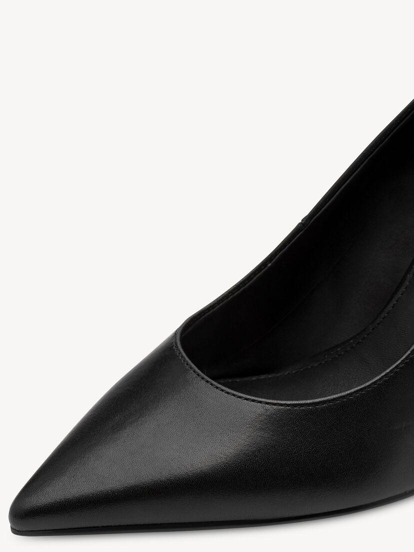 Leren Pumps - zwart