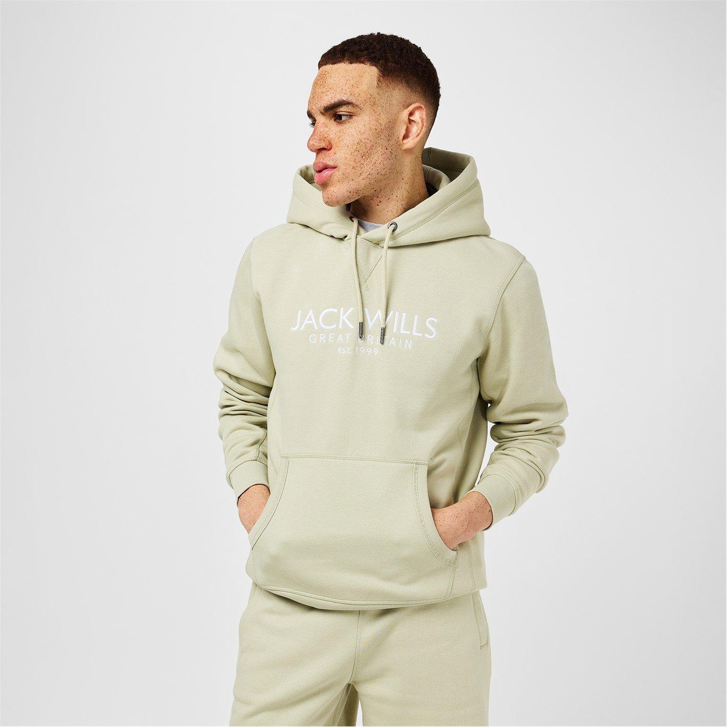 Jack Wills JW Batsford Logo Hoodie