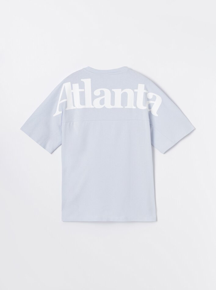 Camiseta estampada - Azul claro