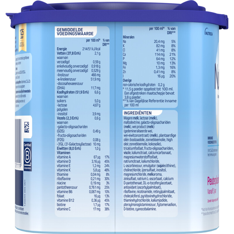 Nutrilon 6 peuterplusmelk 3+ jaar