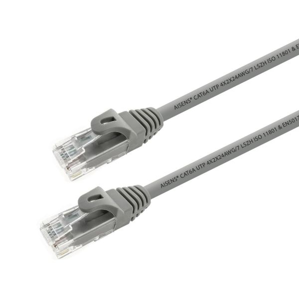 Aisens Cabo de Rede RJ45 Cat6a U/utp 10M (cinzento) - A1450330
