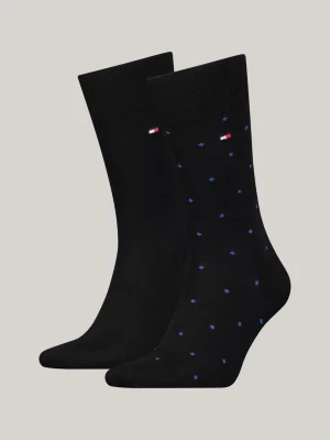 Pacote com 2 pares de meias clássicas de bolinhas