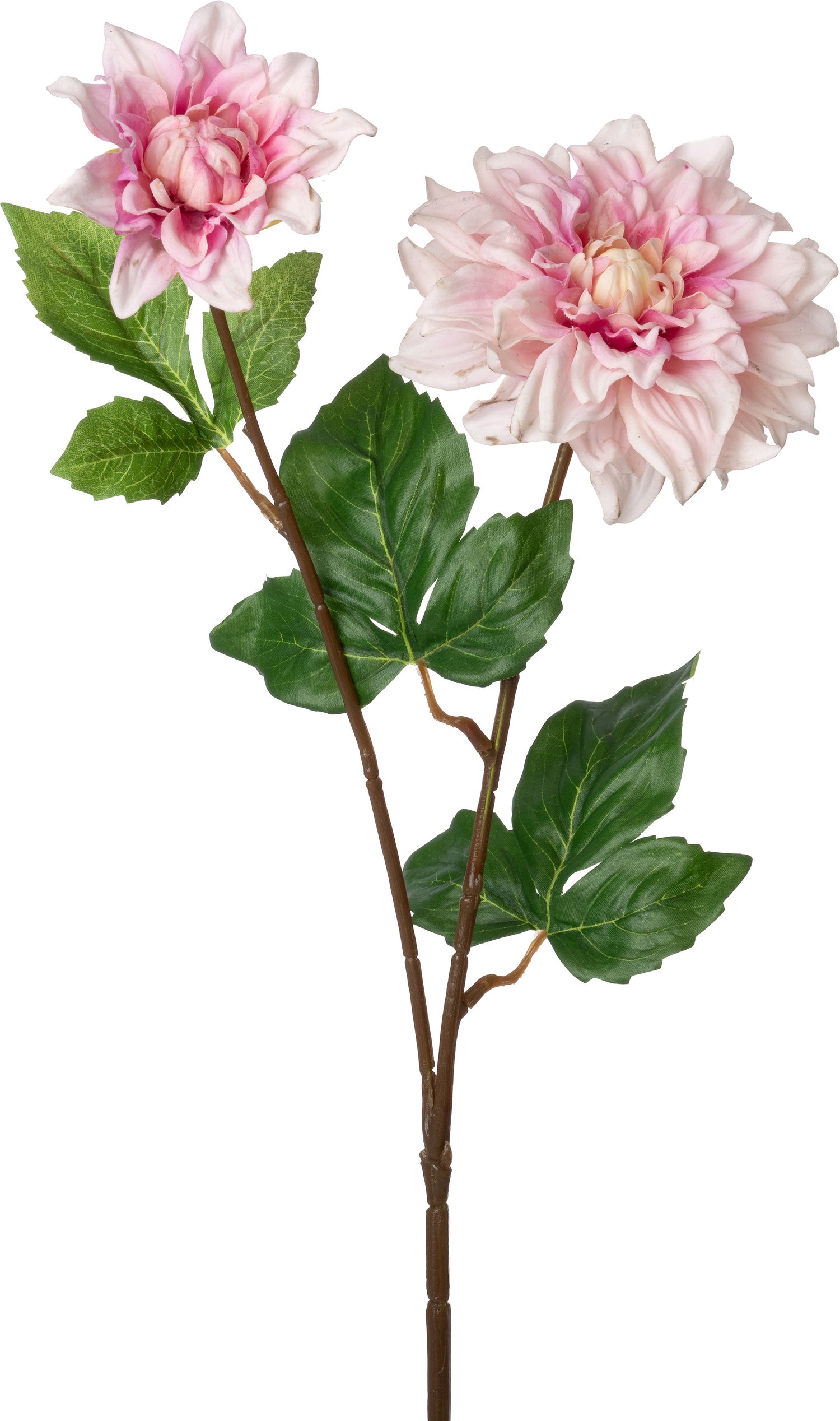 Intratuin kunstbloem Dahlia roze paars 60 cm