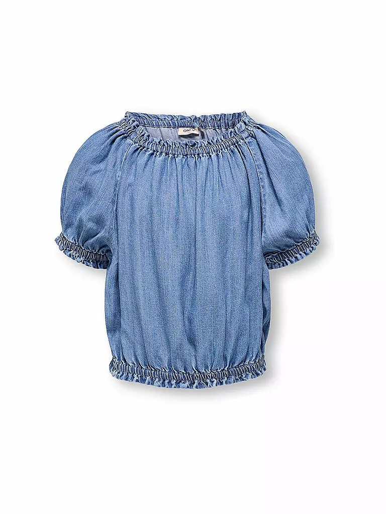 ONLY Mädchen Bluse KOGYOSHI blau