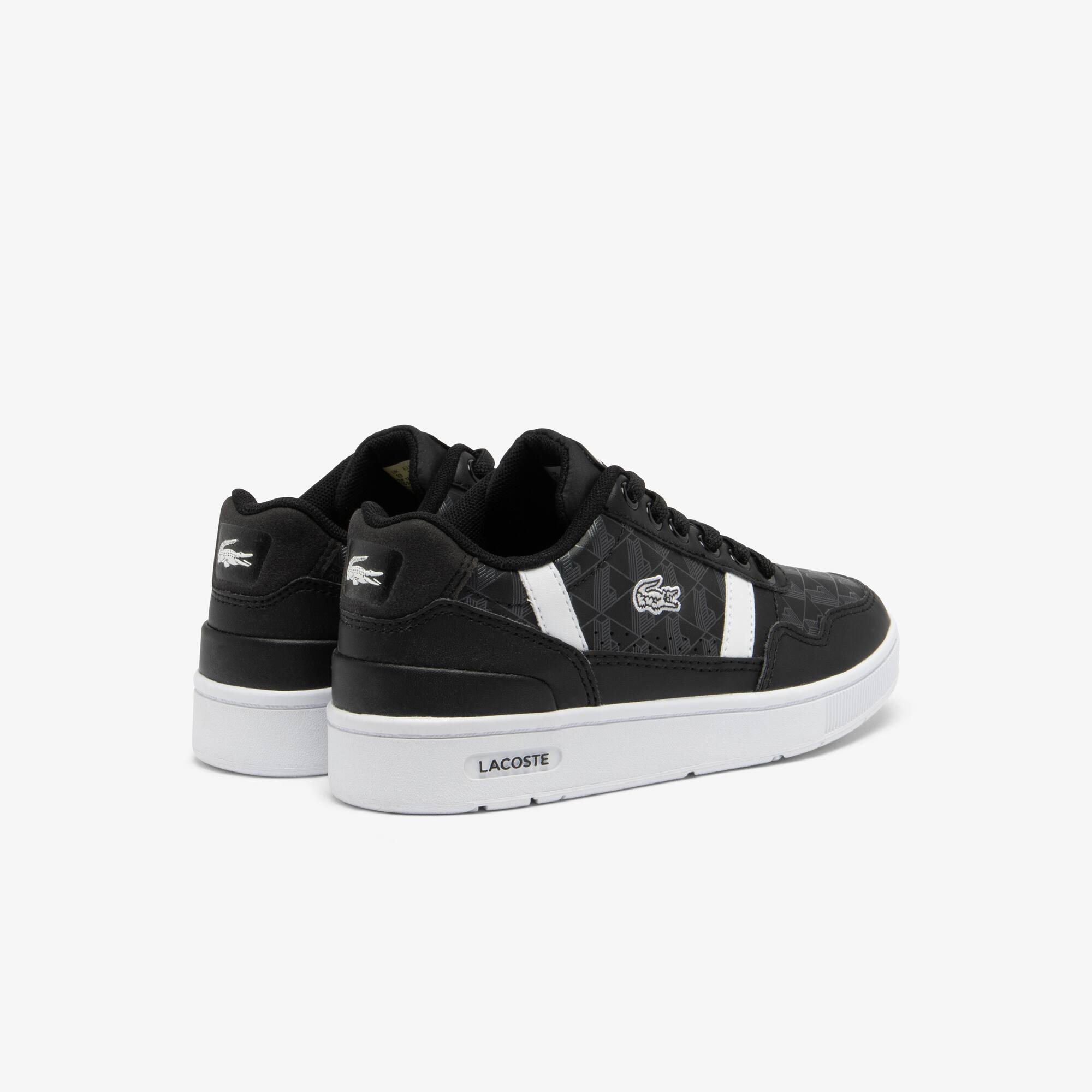 Kinder-Sneaker T-Clip mit Aufdruck Sneakers - Schwarz - Lacoste - Kinder