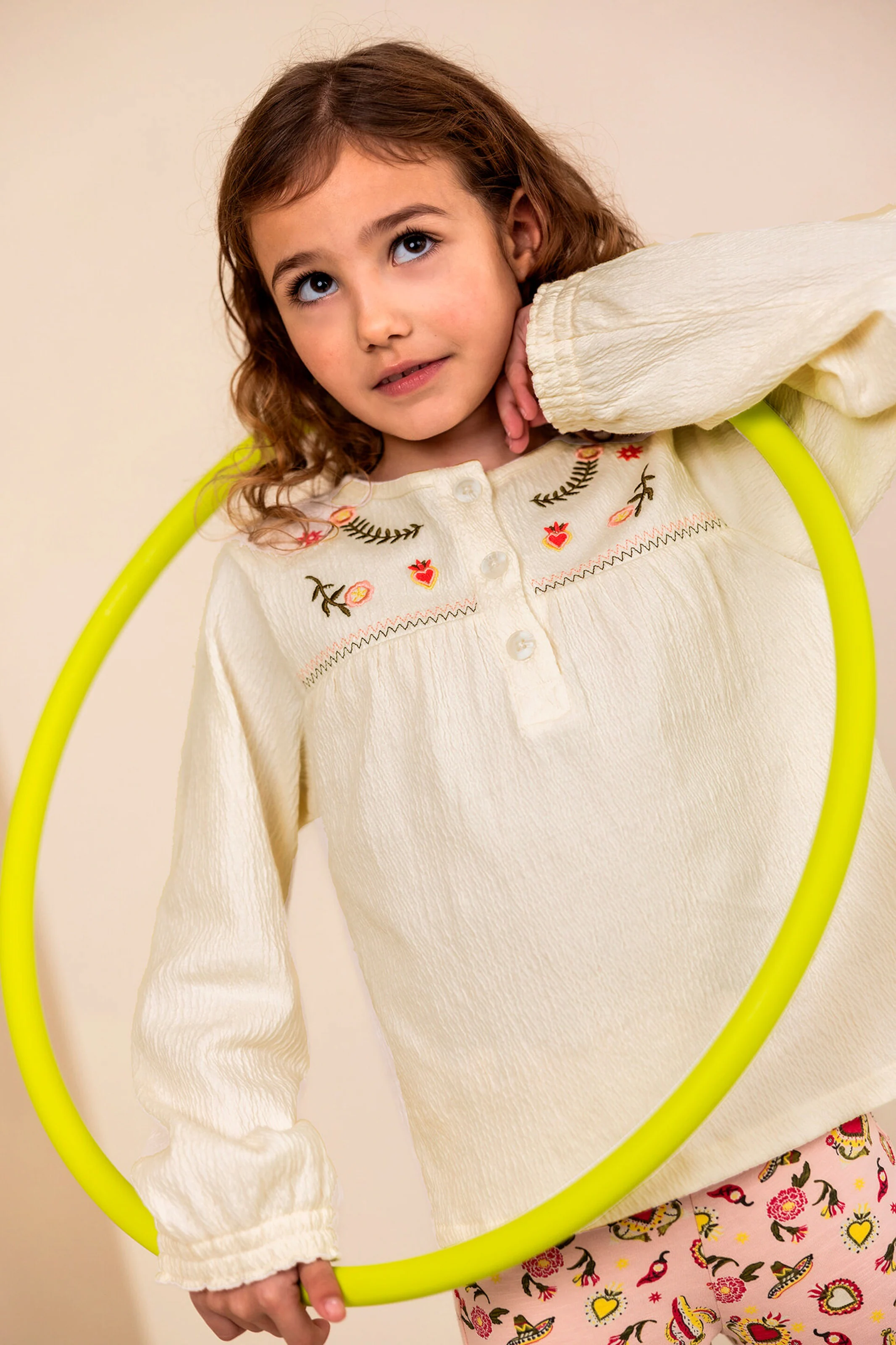 NOPPIES KIDS Langarmshirt Neodesha Fog