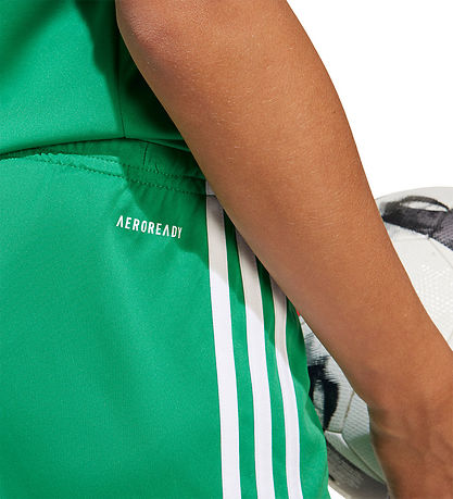adidas Performance Shorts - SQUA25 - Teegrün/White