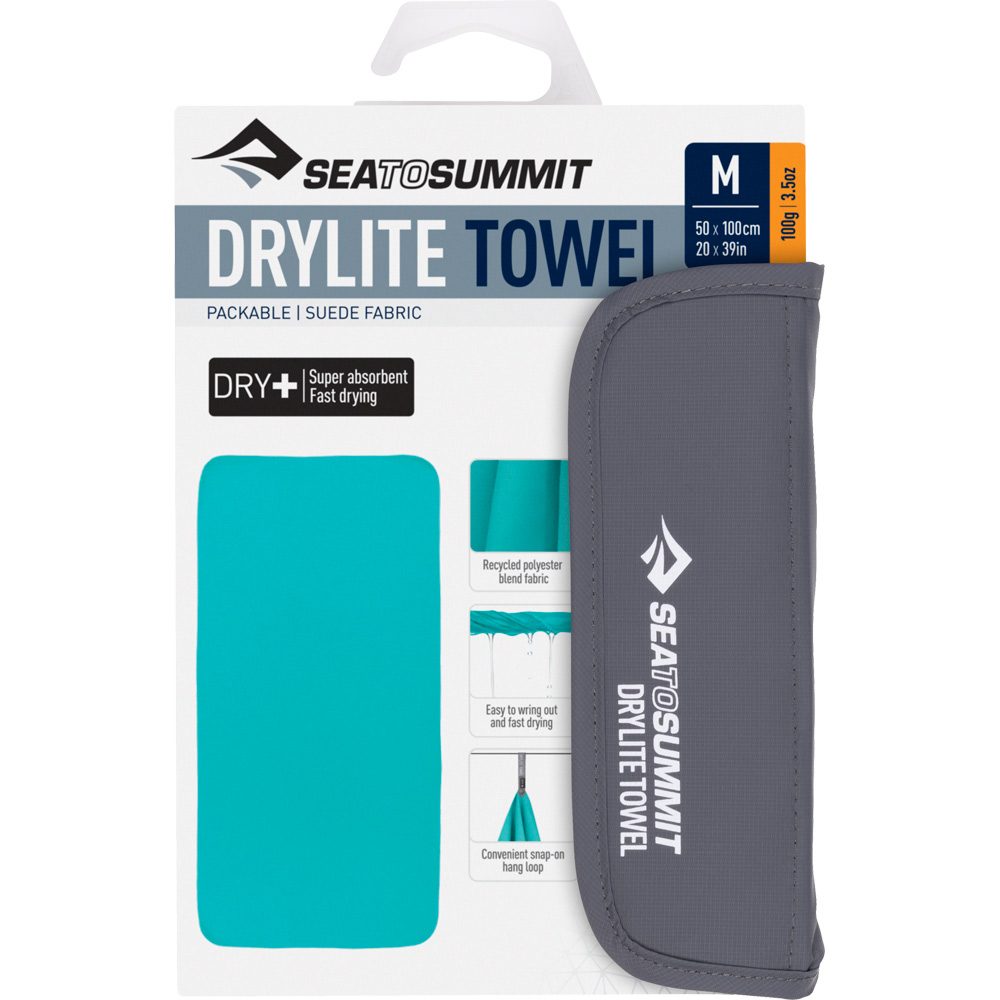Sea to Summit DryLite Towel Reisehandtuch Medium baltic