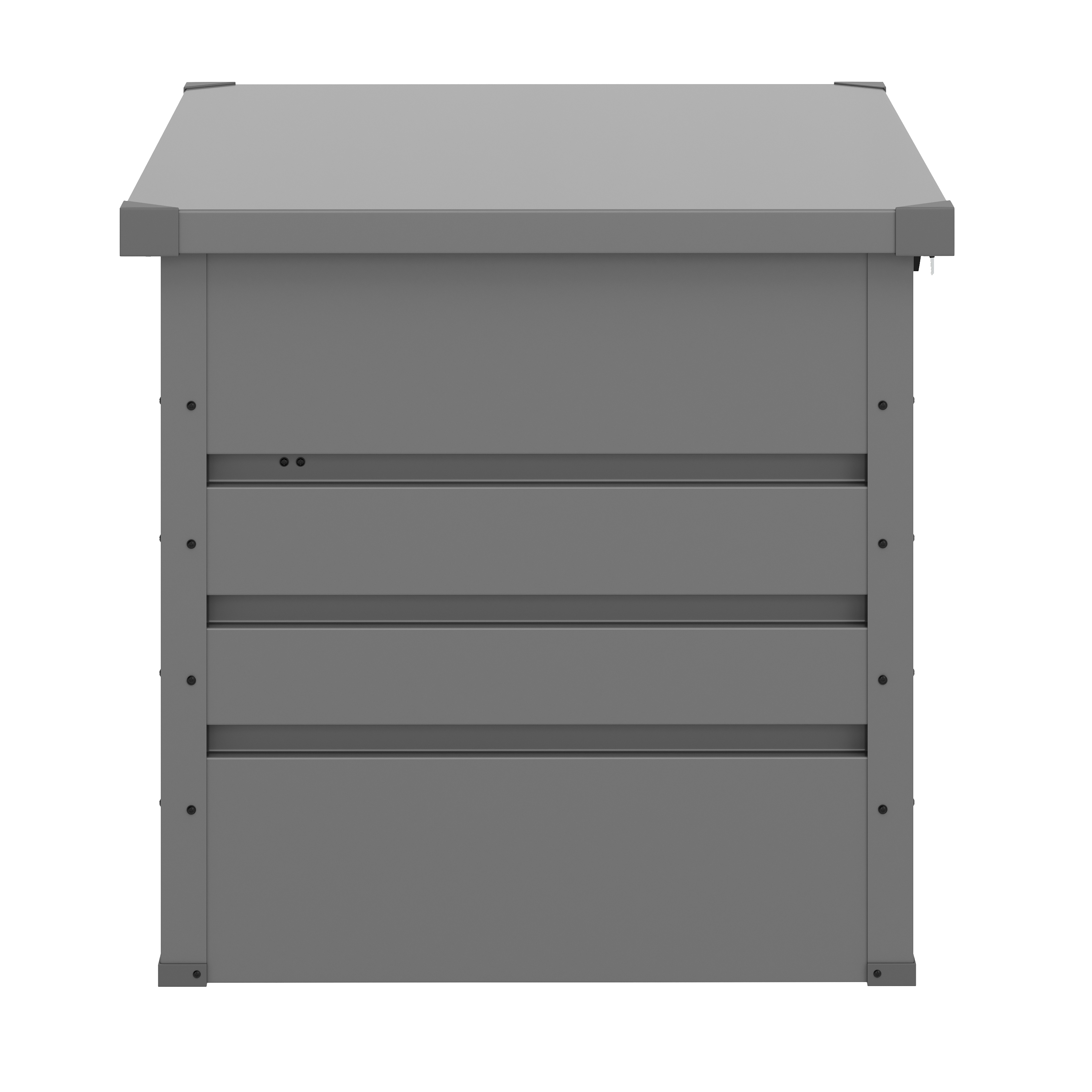 Gartenbox wasserdicht MONACO 100 x 62 x 64 cm 300L grau