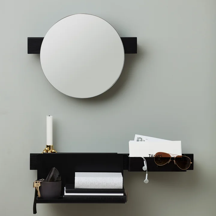 Gejst - Flex Regalleiste 40 cm, schwarz