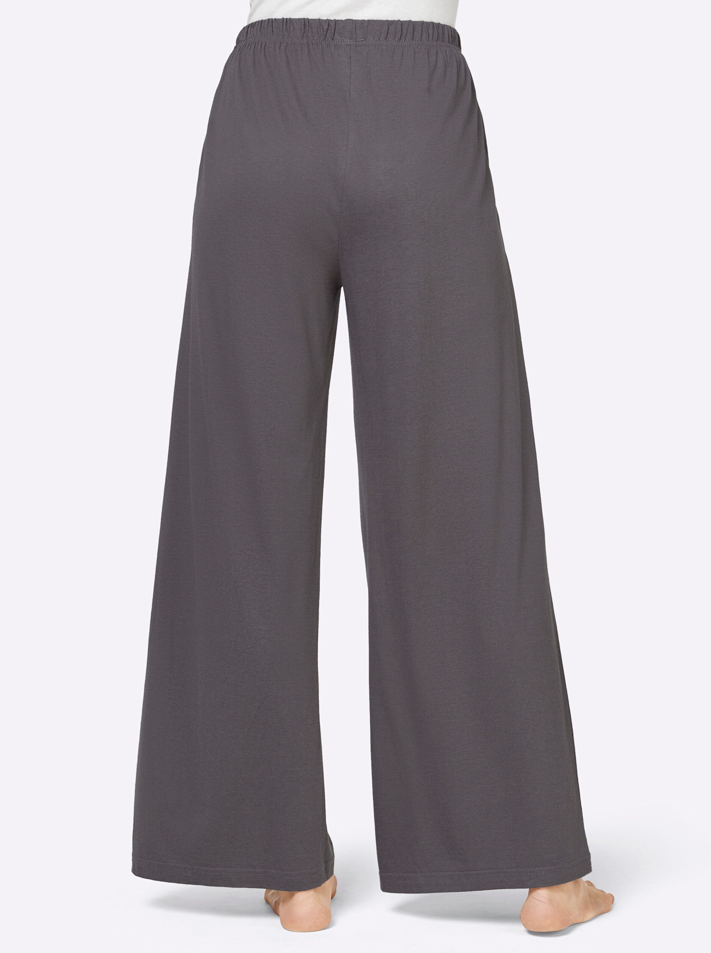 feel good Hosen in schwarz + anthrazit