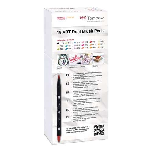 TOMBOW® ABT Dual Brush Pen 18er-Set