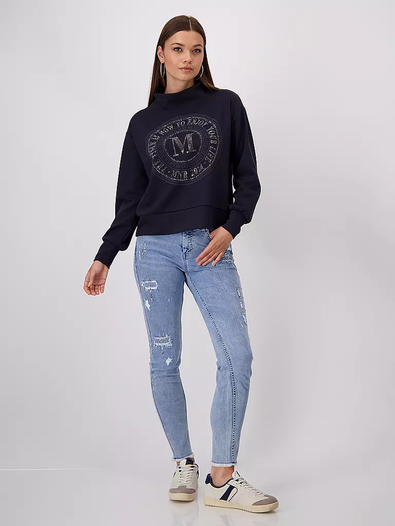 MONARI Sweater dunkelblau