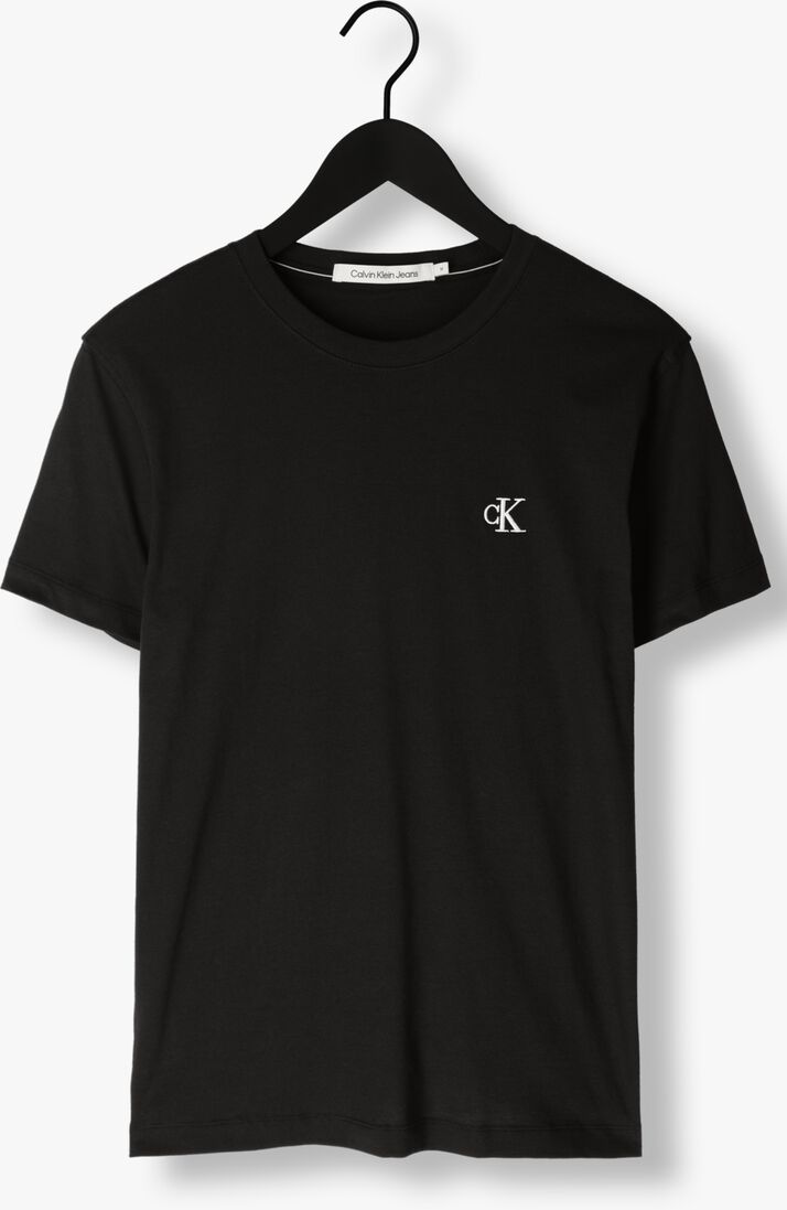 CALVIN KLEIN zwarte calvin klein t-shirt ck essential slim te