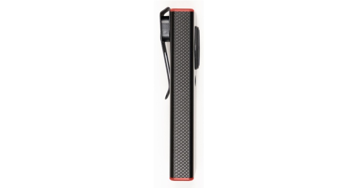 WihaHandlamp 1.200 lm zaklamp  (Zwart/rood, 80-1200lm)