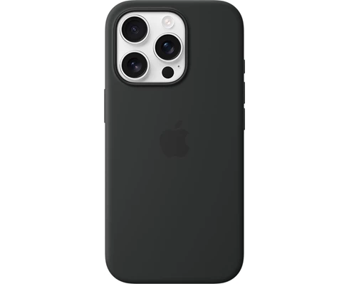 Apple iPhone 16 Pro Silicone Case with MagSafe - Black