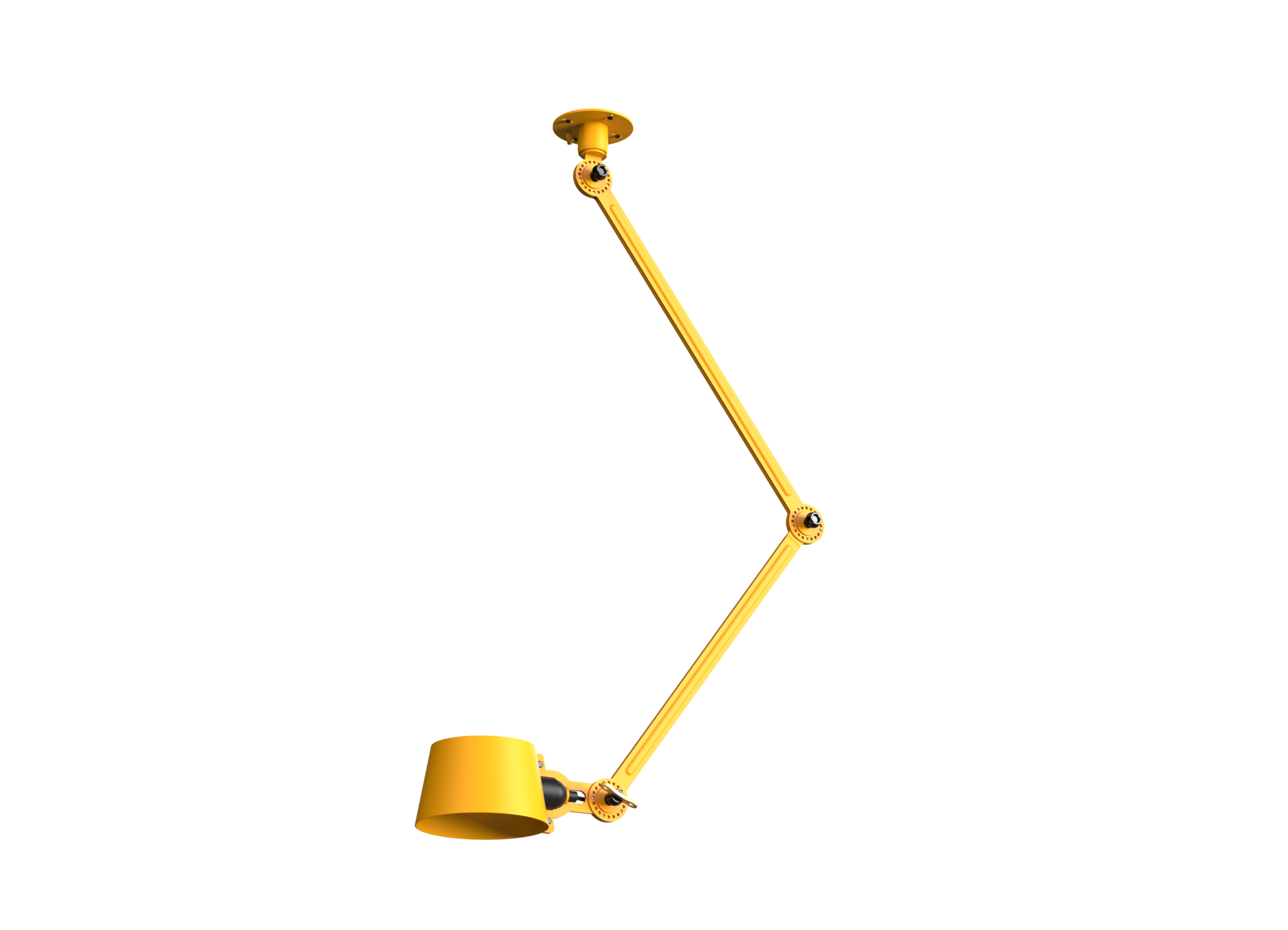 Plafondlamp Bolt 2 arms sidefit sunny yellow