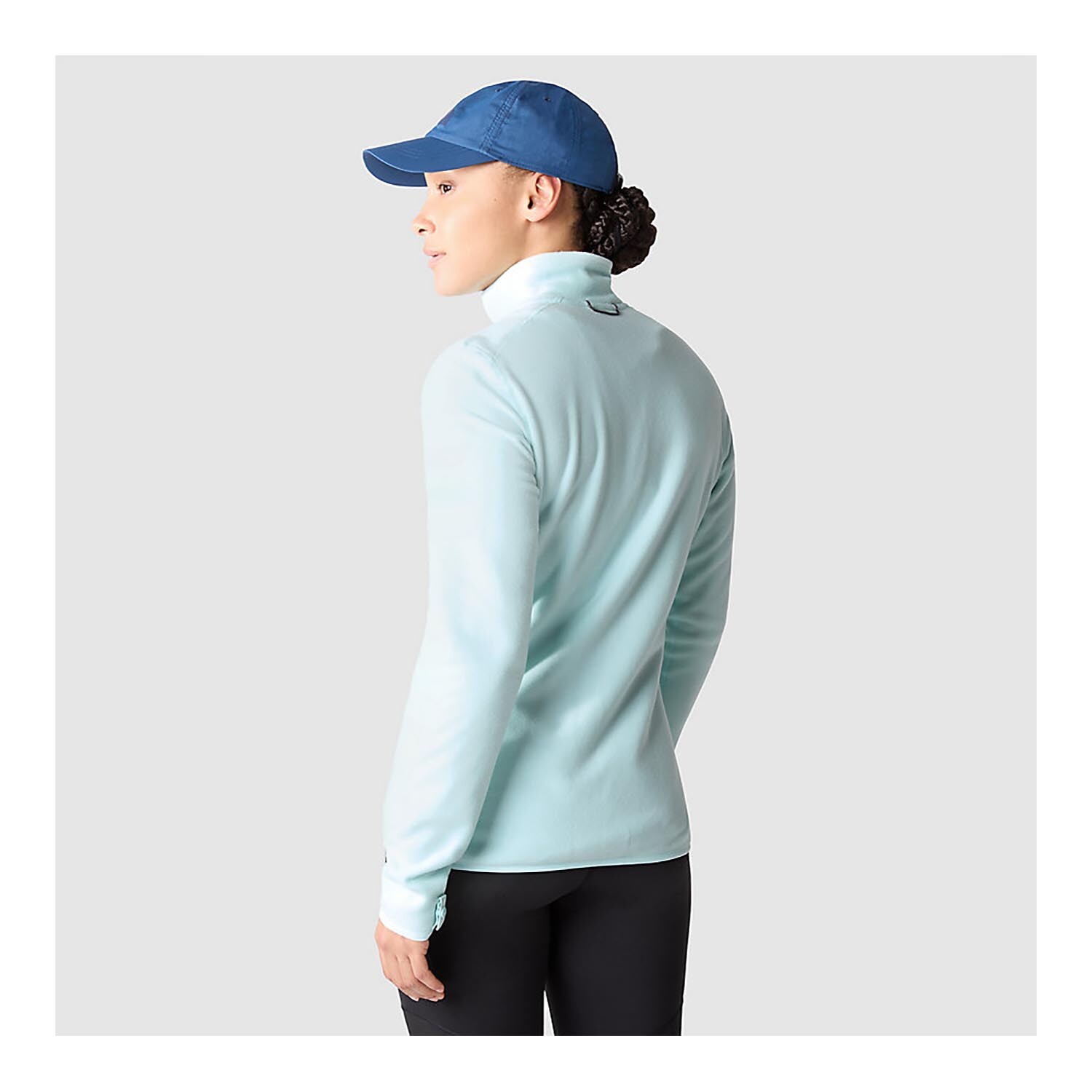 The North Face Womens 100 Glacier Full Zip 2021 model F2021 mo