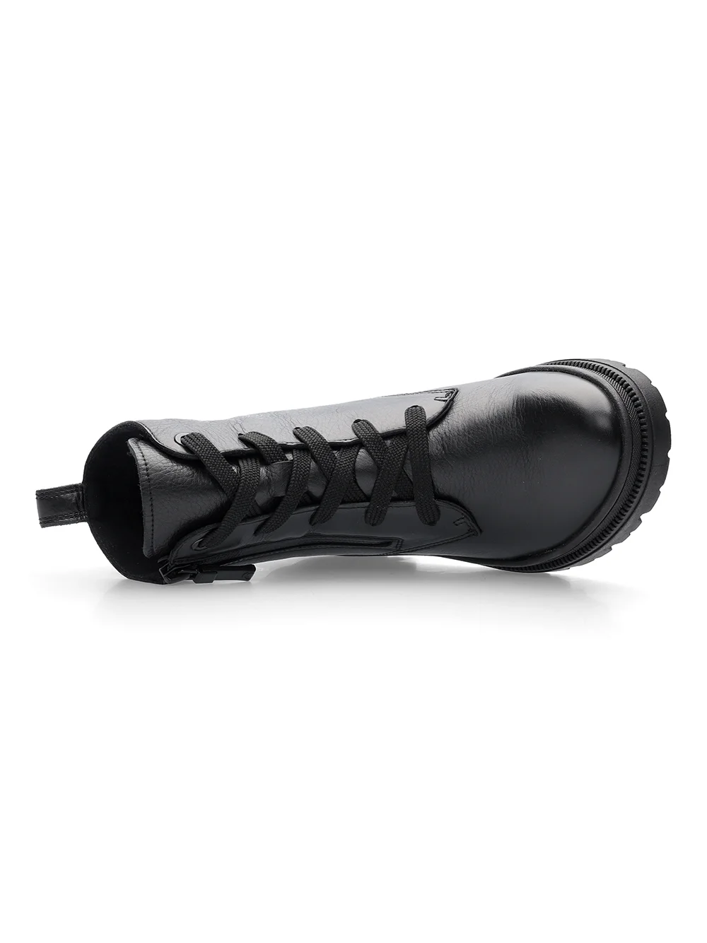 Schnürstiefelette Dover schwarz
