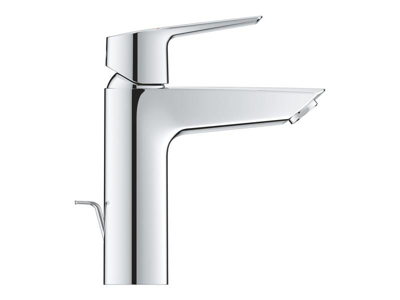 GROHE Lavaboarmatur QuickFix Start M-Size chrom Mit 3-in-1 QuickTool, Zugstange Ablauf