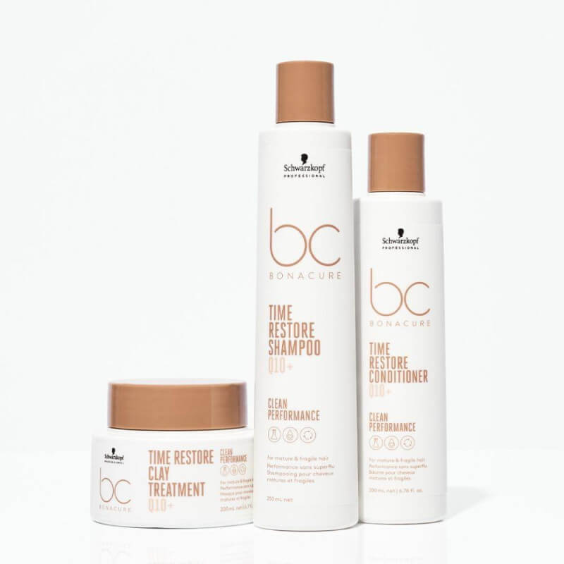 Masque à l'argile BC Bonacure Time Restore Schwarzkopf 200ML