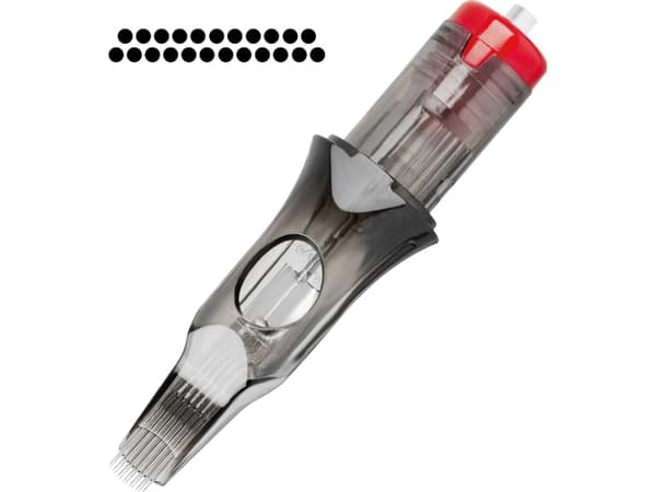 Activeshop Cartridge do tatuażu El Cartel V2 - 0.35 23RM ShortTaper 10szt.
