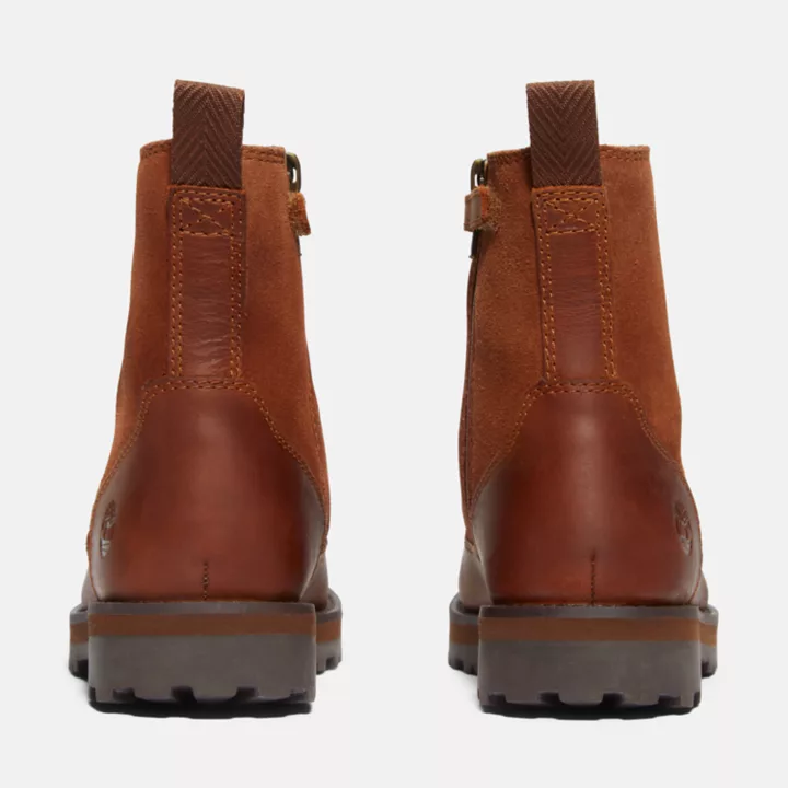 Bota infantil Courma Kid Lined para jovens na cor marrom