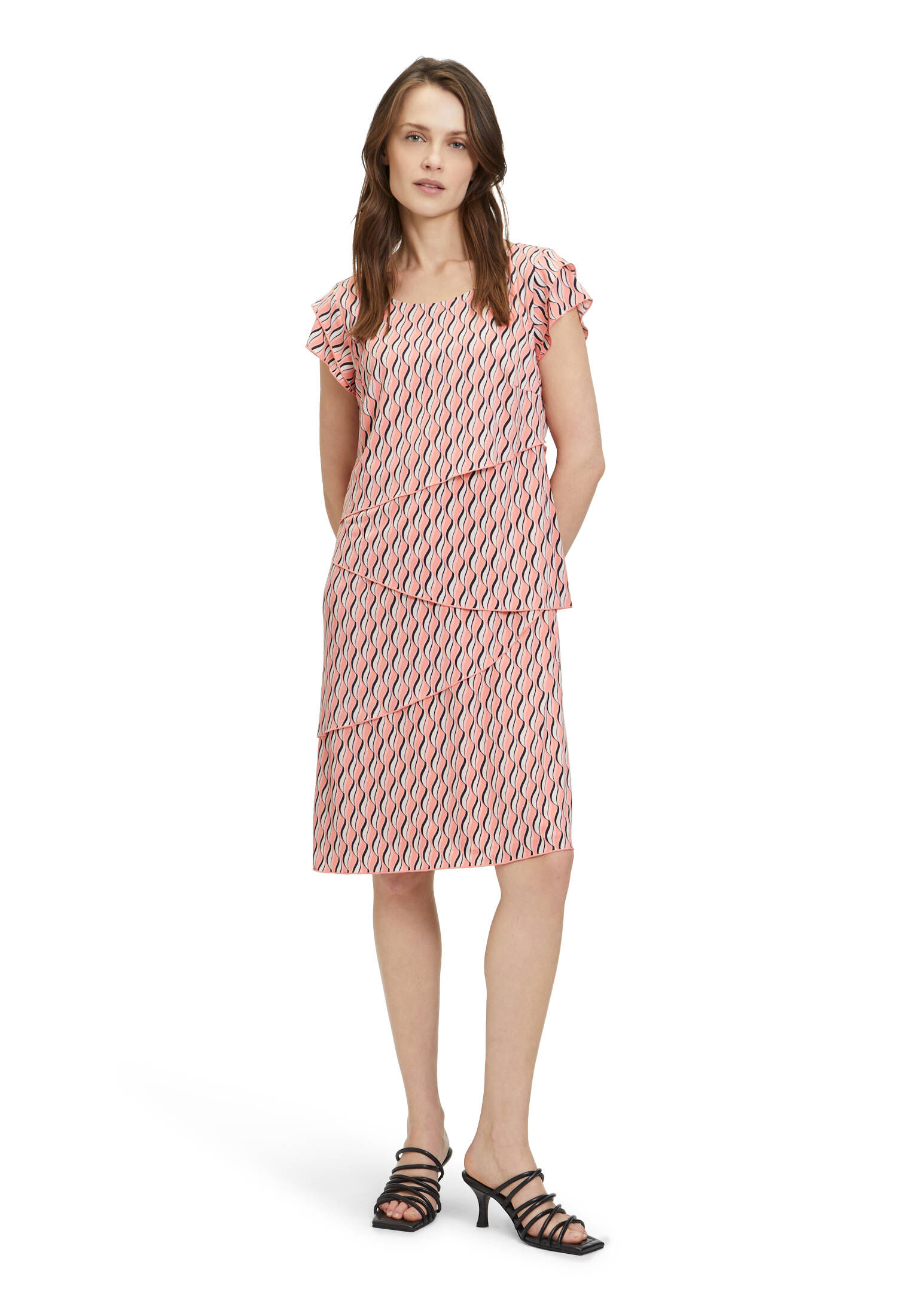 Betty Barclay| Damen Jerseykleid mit Stufen