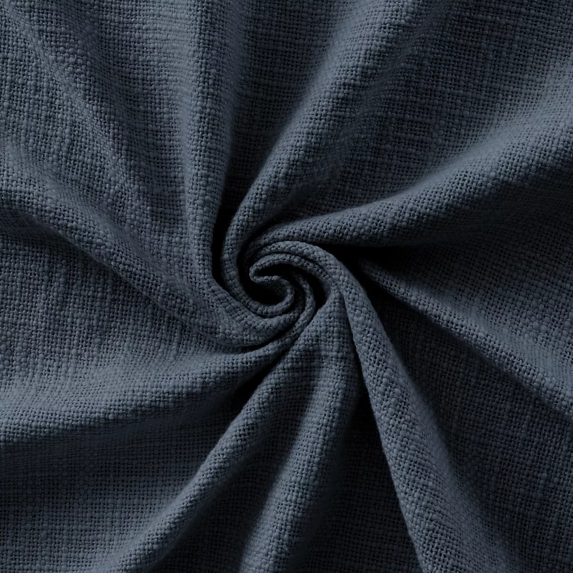 Coussin carré coton (60 x 60 cm) Sixtine Bleu nuit