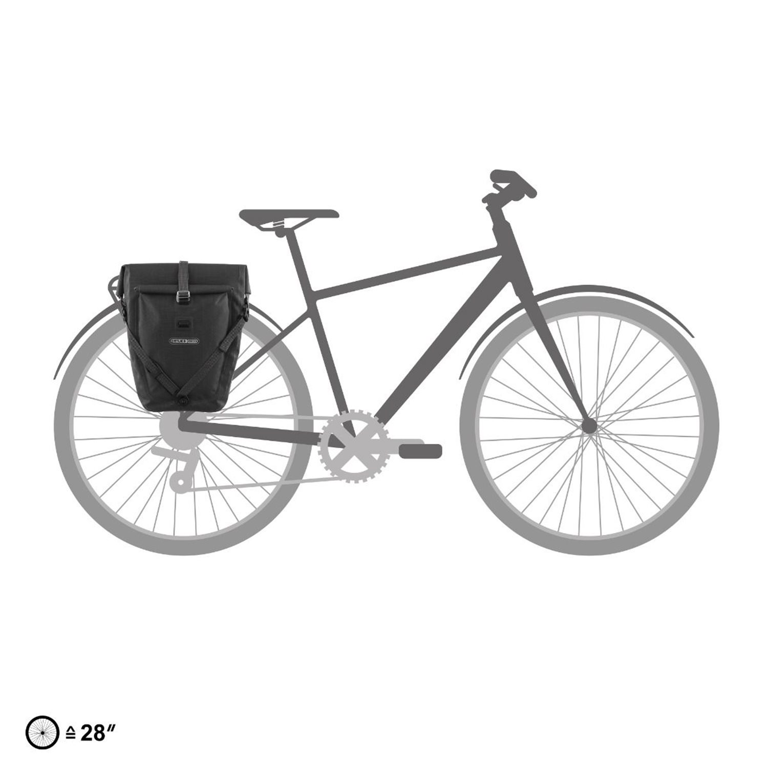 Ortlieb Back-Roller Plus QL2.1 20L black