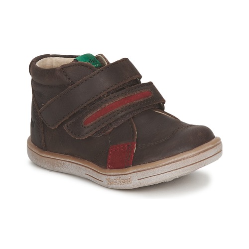 Kickers - TAXI - Marron / Rouge