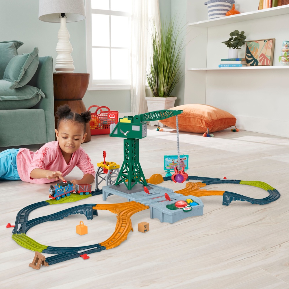 Thomas & Friends Sprechender Cranky Lieferzug-Set