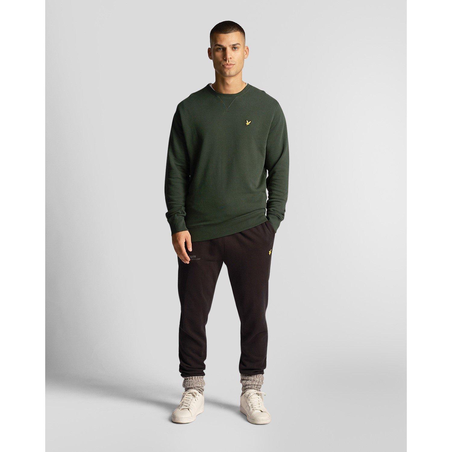 Lyle and Scott Closed Hem Fleece Logo Jogging Bottoms