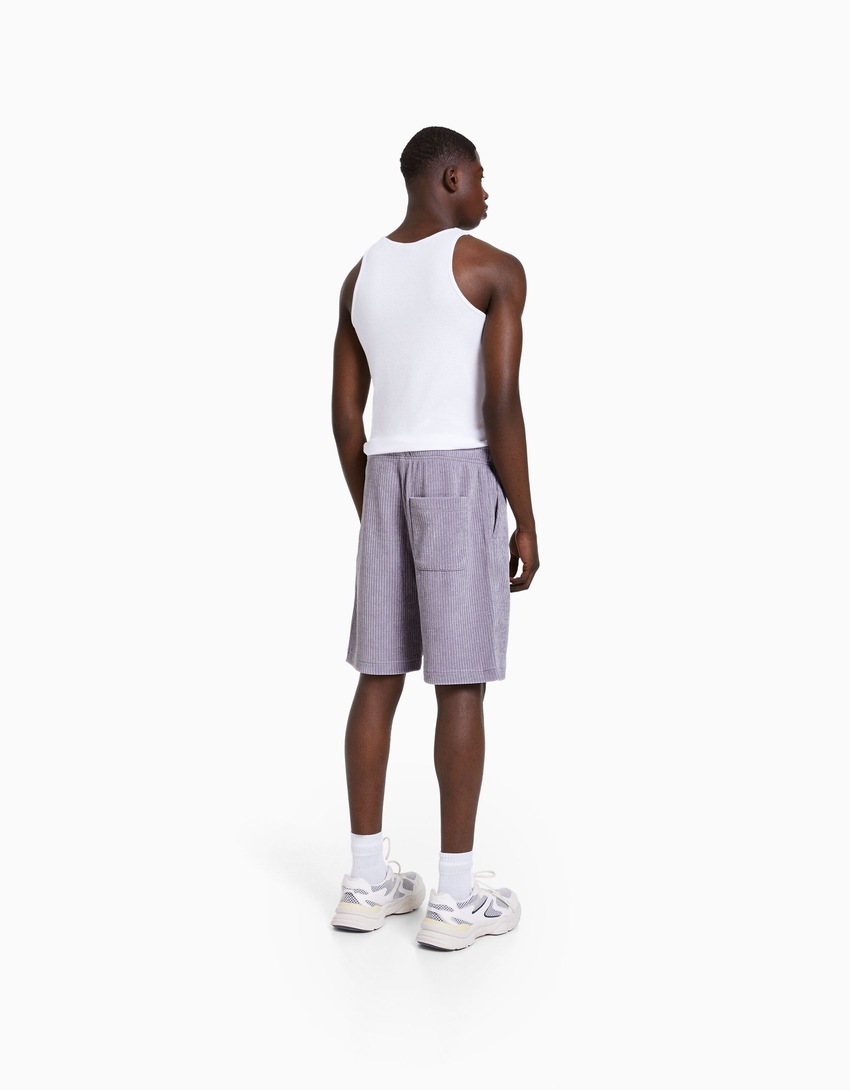 Bermudas de chenille