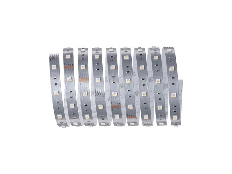 Paulmann LED-Stripe MaxLED 250 RGBW, 2.5 m Verlängerung Unbeschichteter LED-Streifen mit variabler Lichtfarbe, kürzbar