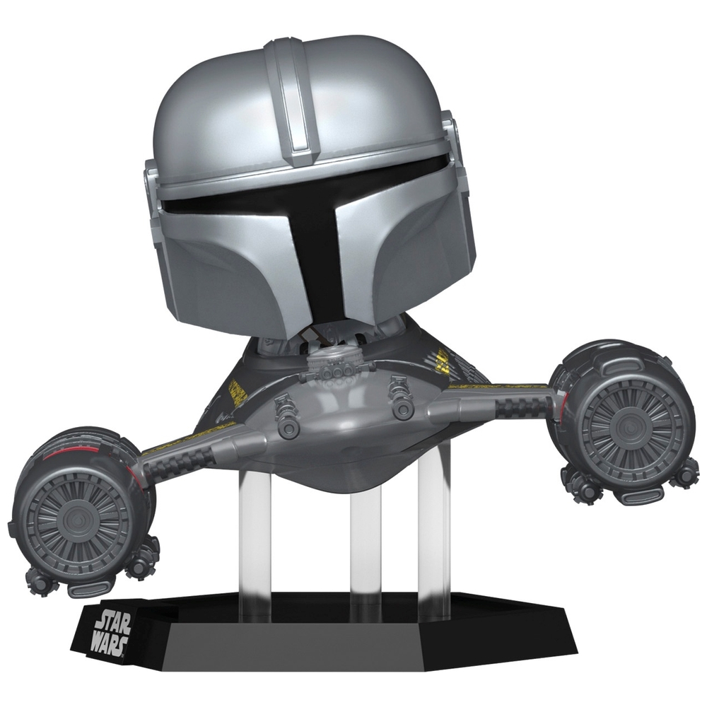 POP! Vinyl 670: Star Wars The Mandalorian im N-1 Sternenjäger (mit R5-D4)