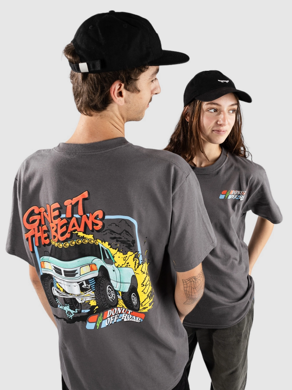 Donut Gitb T-Shirt charcoal