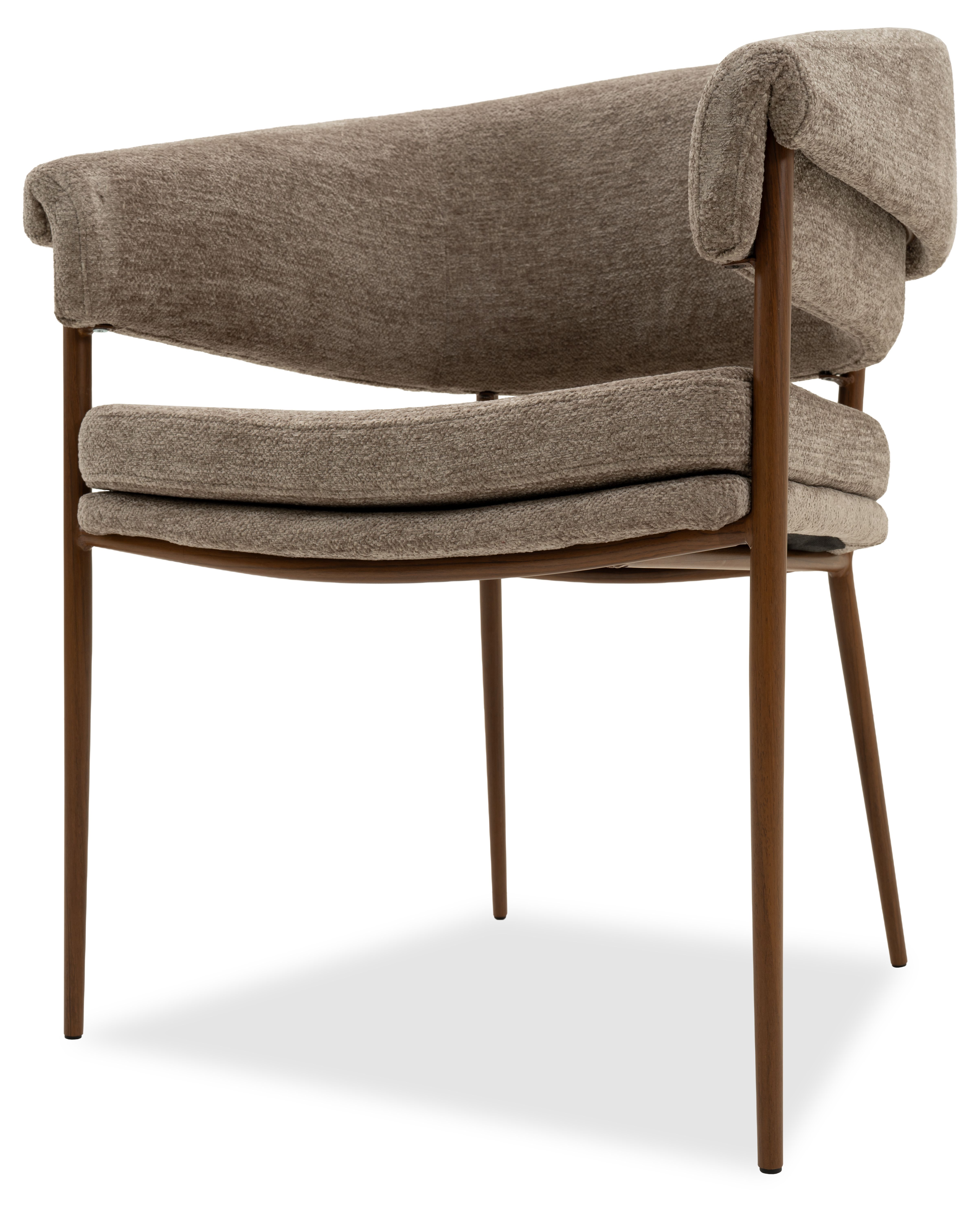Eetkamerstoel Raven 30 - Walnut Janine B59 x D54 x H83 cm