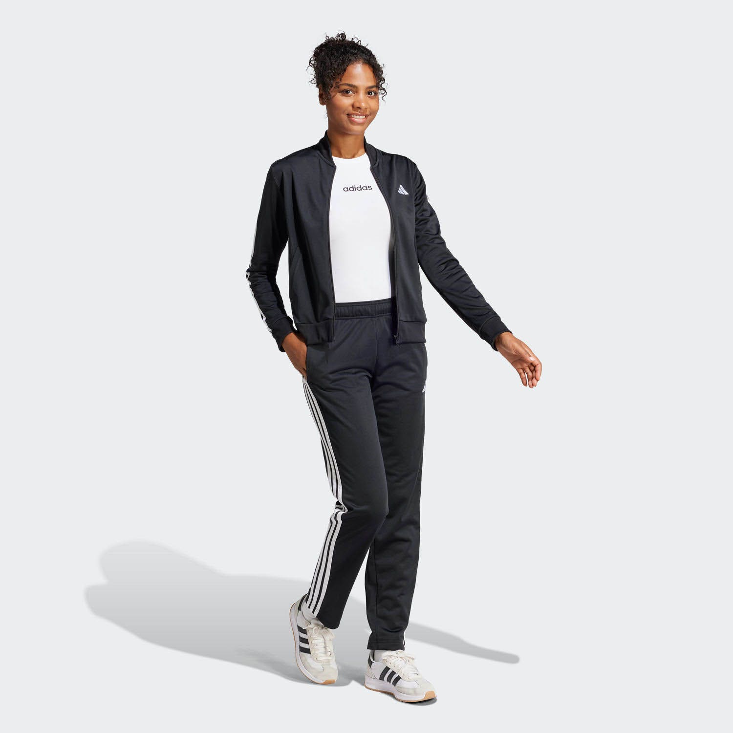 adidas  Essentials 3-Stripes Tracksuit Dames