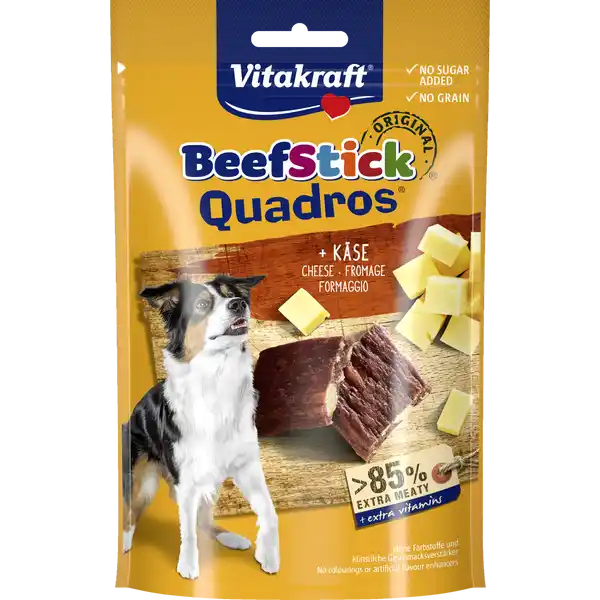 Beef Stick Quadros Käse