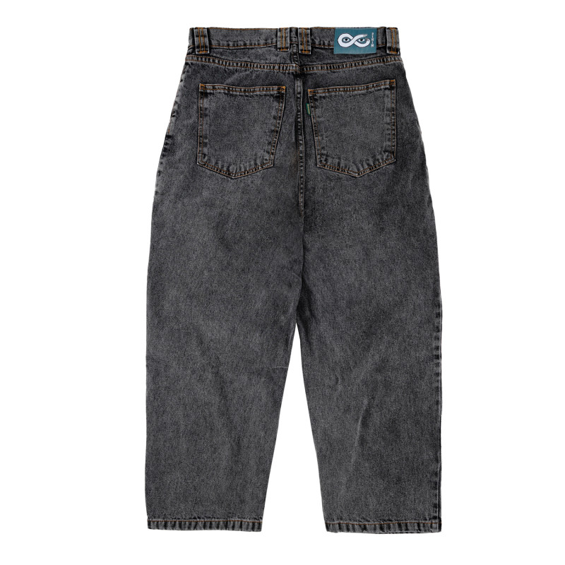 PANTALON OG - DENIM NOIR USÉ