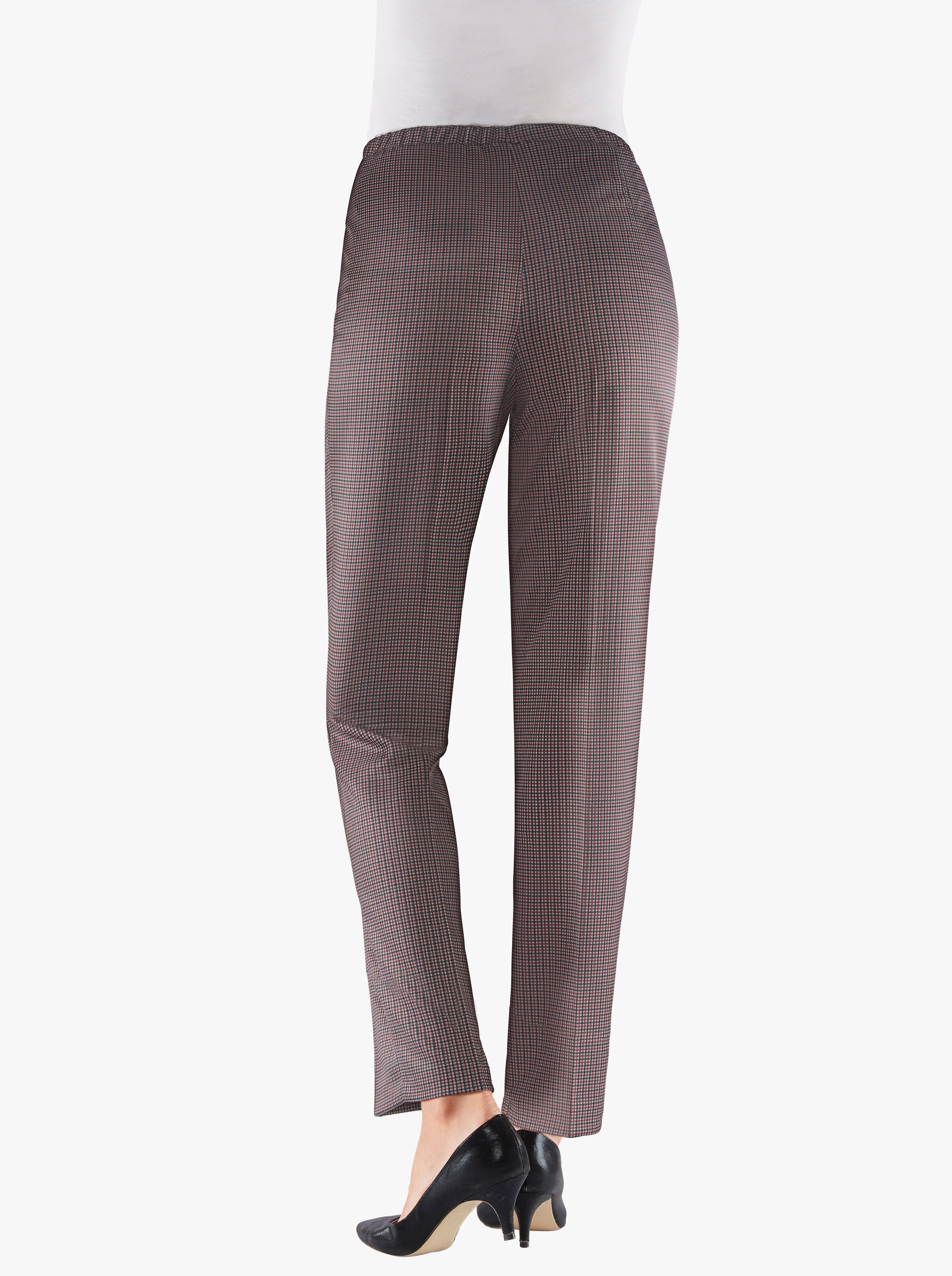 Jerseyhose mit Ripp-Struktur