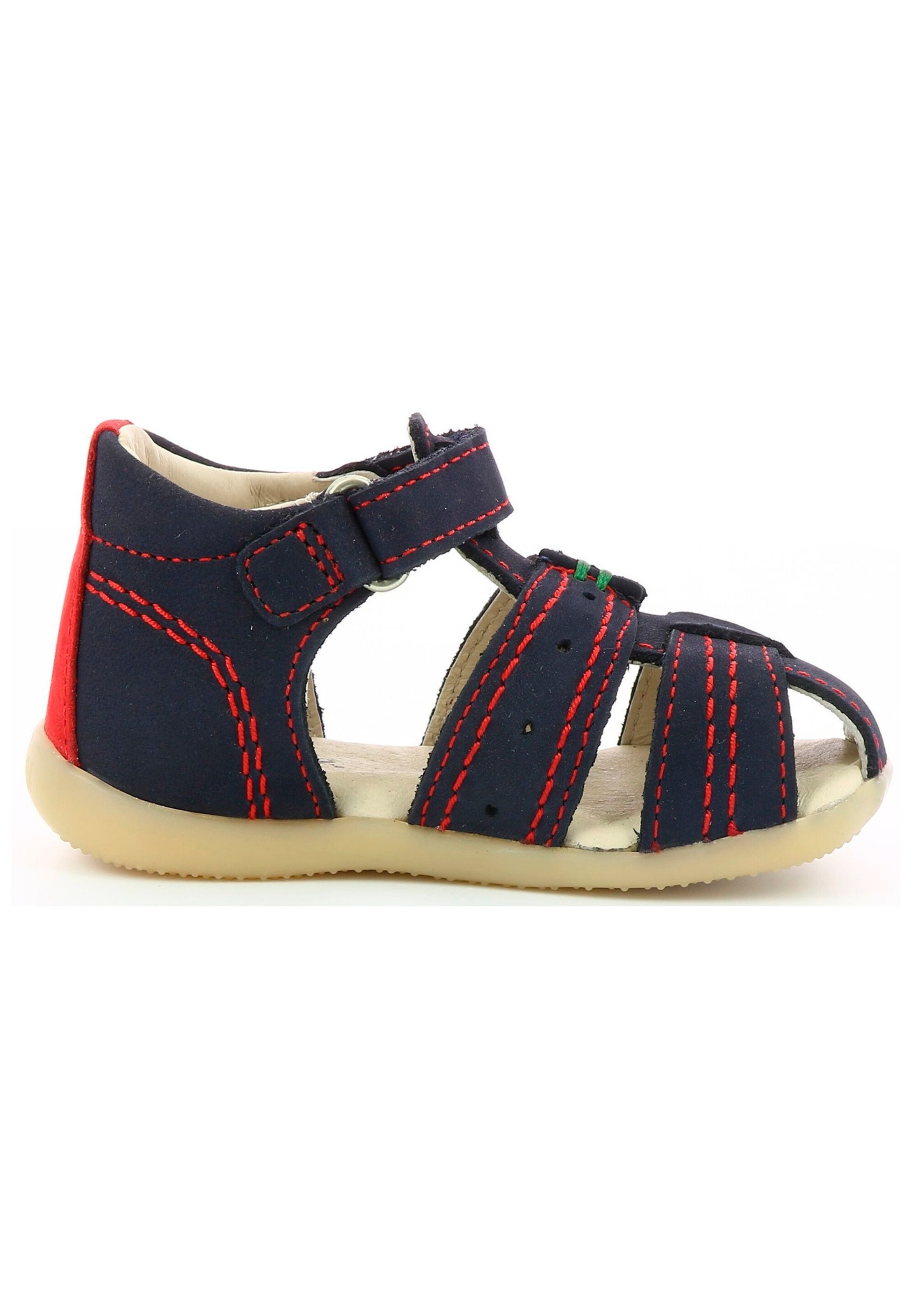 KICKERS Sandalen Blau/Rot
