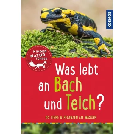 KOSMOS Kindernaturführer Was lebt an Bach+Teich?