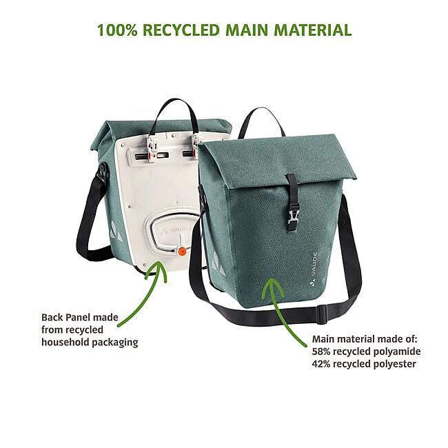 VAUDE - SACOCHE RECYCLE BACK SINGLE