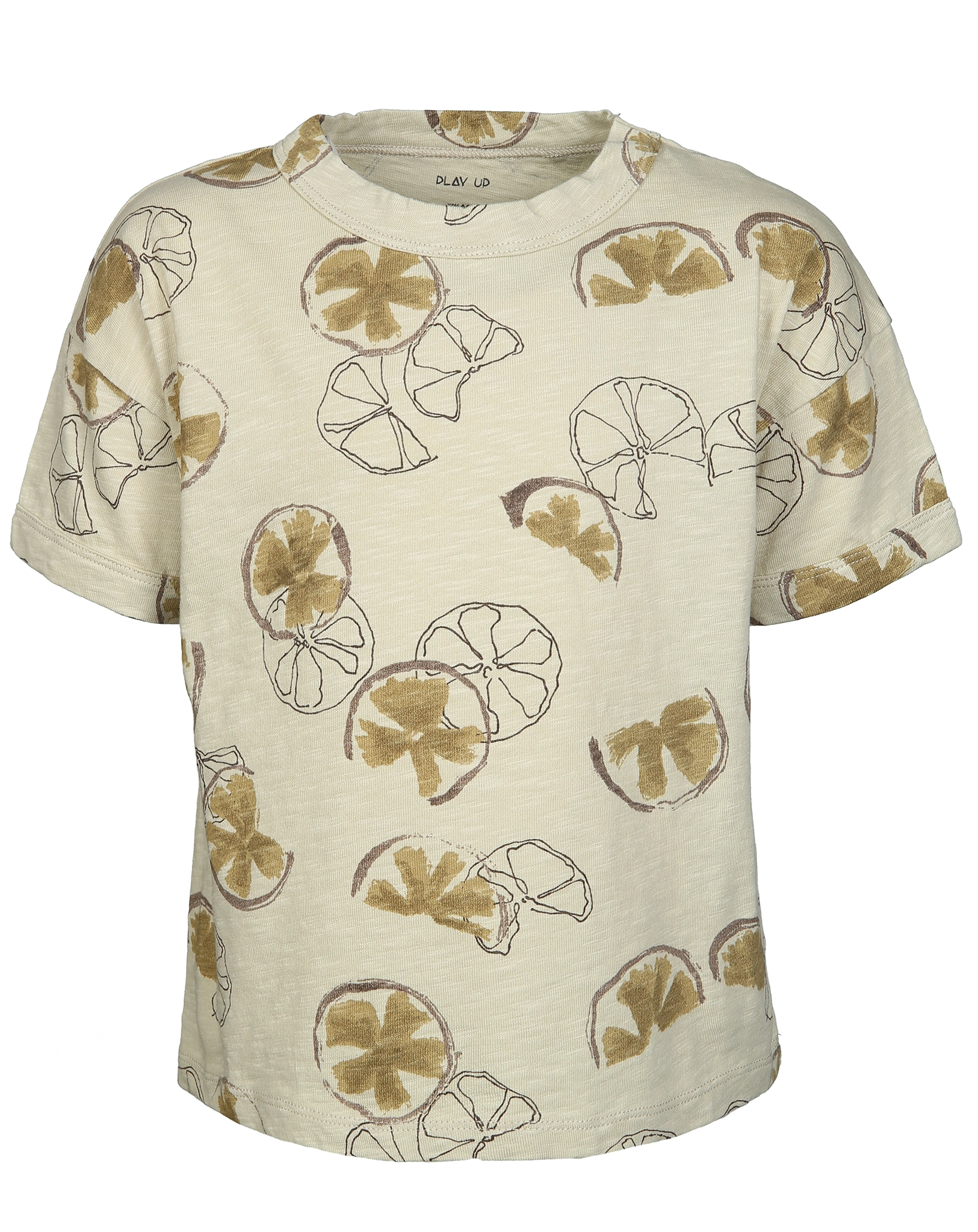 Jersey-T-Shirt ALOE VERA in braun