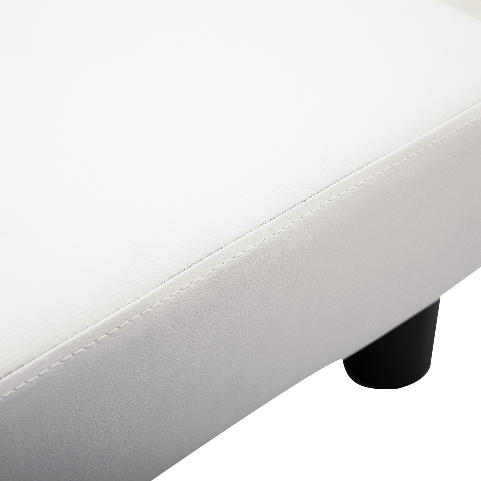 HOMCOM Fußhocker 40 x 30 x 24 cm (LxBxH)